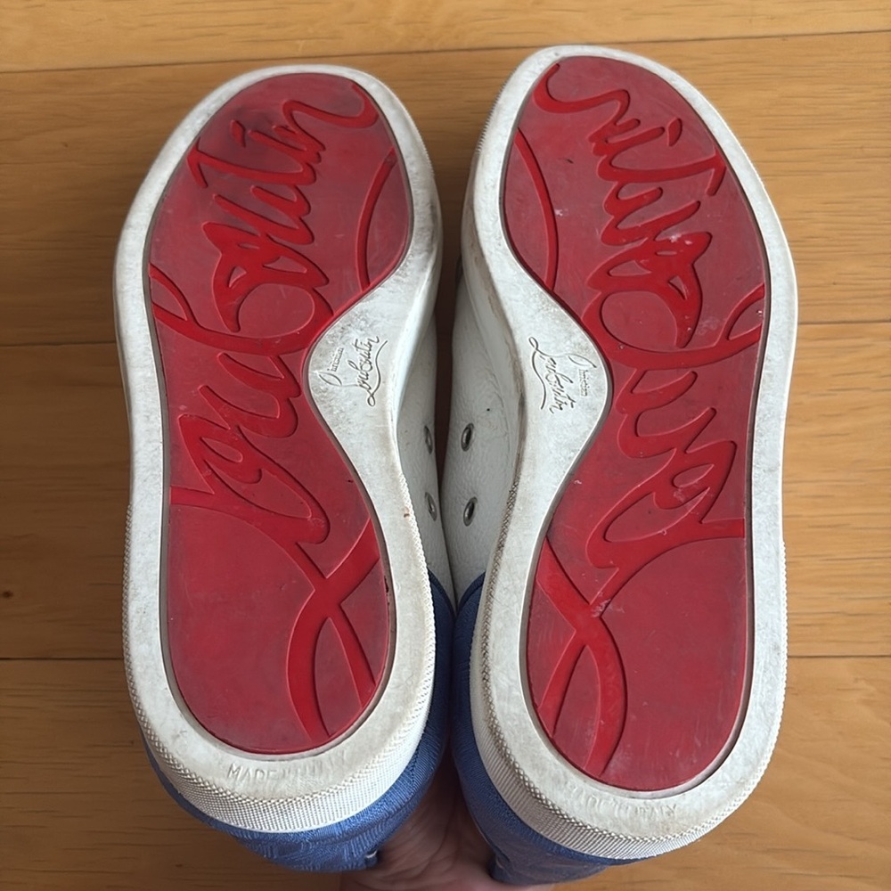 Christian Louboutin Louis Junior Spikes Orlato Flat Sneakers - Picture 5 of 8